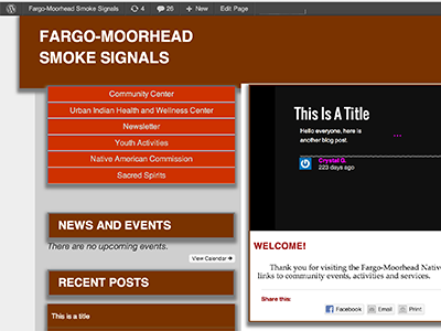 Smoke Signals Website